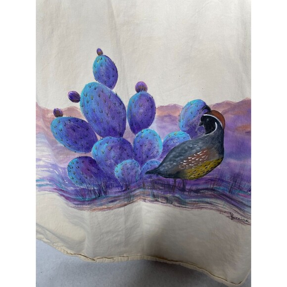 Kikomo Women Vest 22W/22M All over Back Painted Off White Jean Trendy  90's - Picture 3 of 8